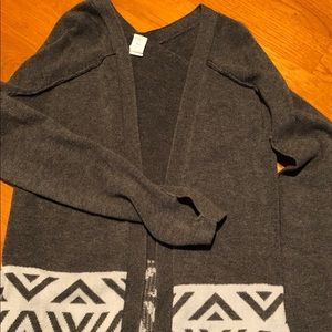 Girls Ivivva size 10 cardigan